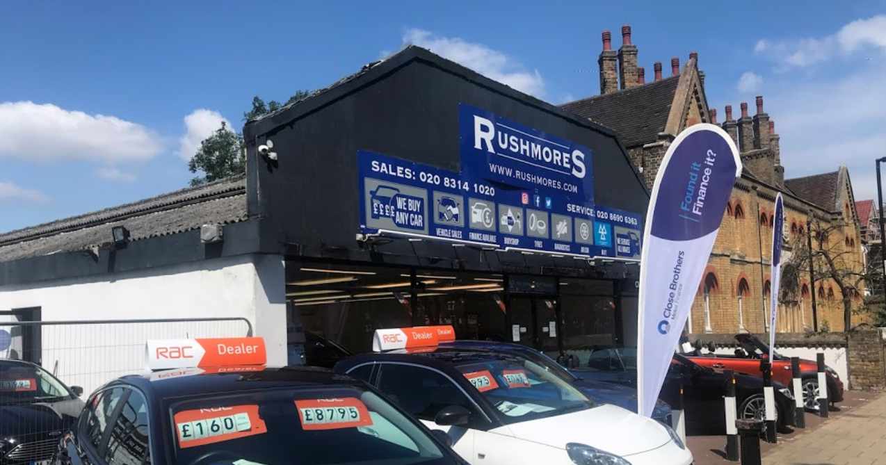 Rushmores front garage - MOT Testing Catford